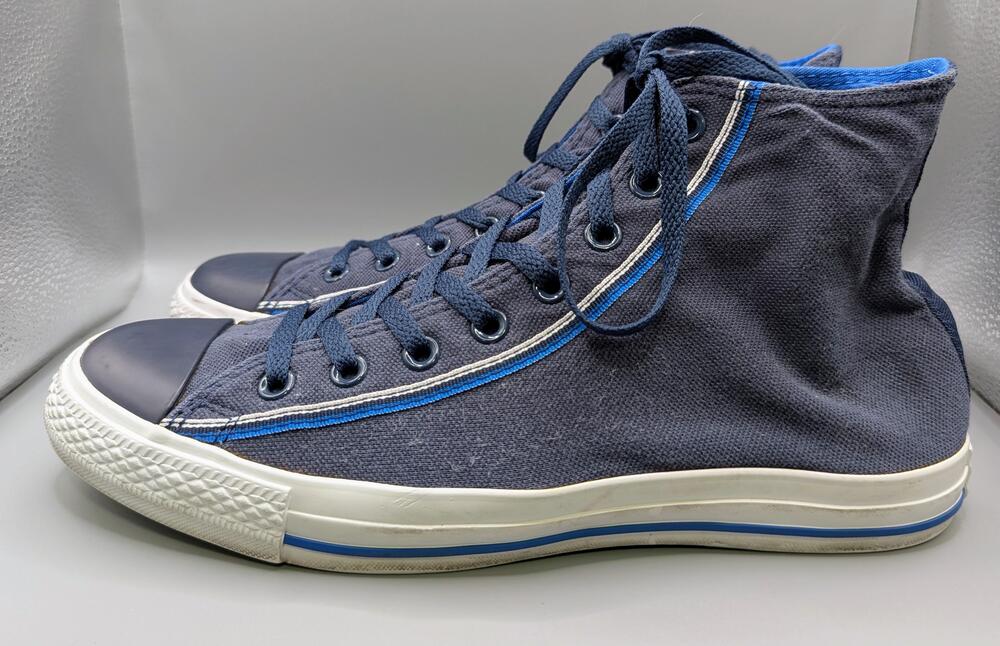 Converse Chuck Taylor All Star High Top Shoes Mens Size 9 Blue 118900F Canvas